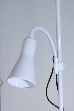 Lampadaire 2 lampes design Corep Mix Gris Métal