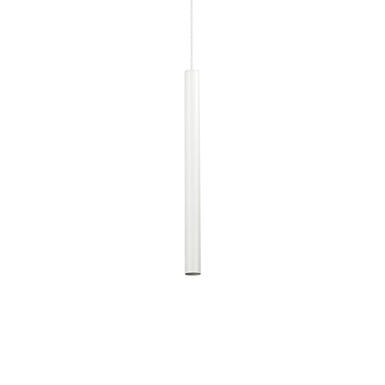 Suspension led Ideal lux Ultrathin Blanc Métal